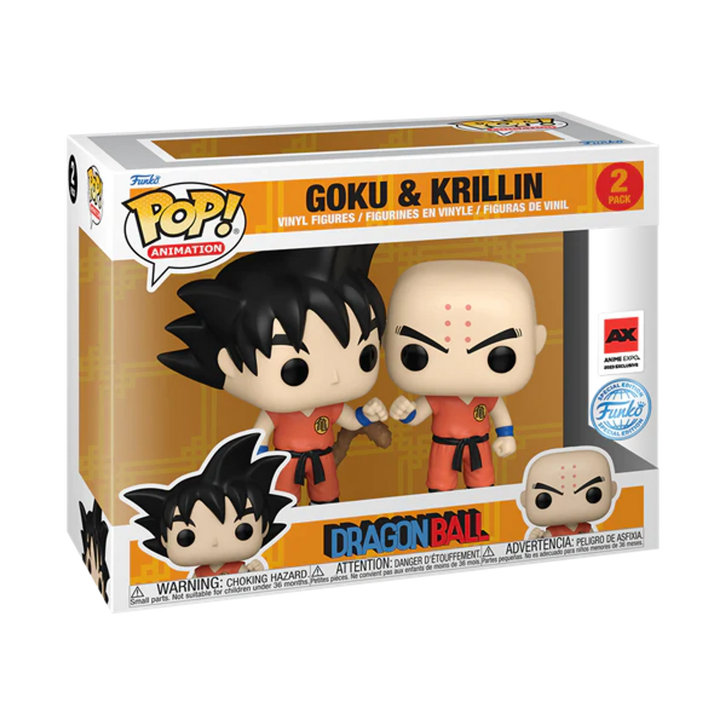 Dragon Ball - Goku And Krillin Funko Pop! 2-Pack