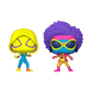 Spider-Man: Across The Spider-verse - Spider-Gwen and Spider-Woman Blacklight Funko Pop! 2-Pack