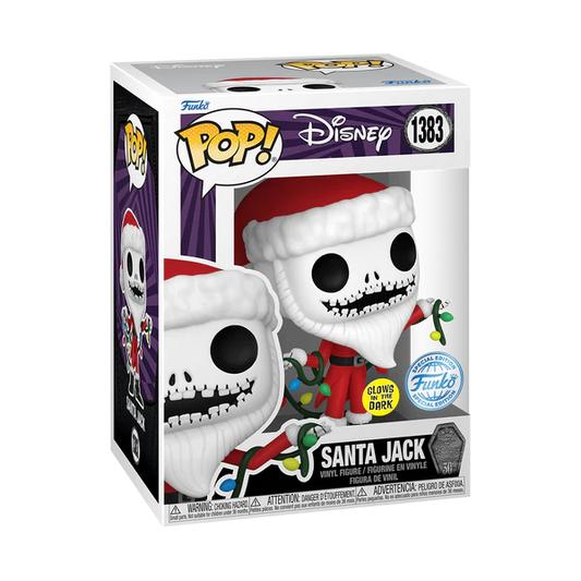 The Nightmare Before Christmas - Santa Jack Glow Funko Pop!