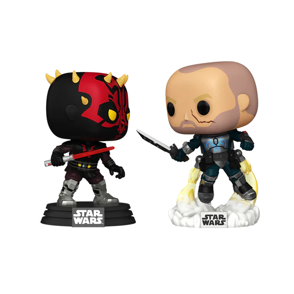 Star Wars: The Clone Wars - Darth Maul vs. Pre Vizsla Funko Pop! 2-Pack Vinyl Figure