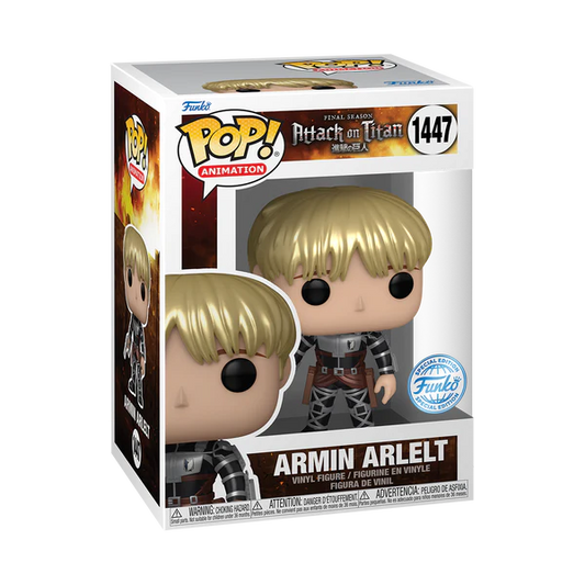 Attack On Titan - Armin Arlelt Metallic Funko Pop!