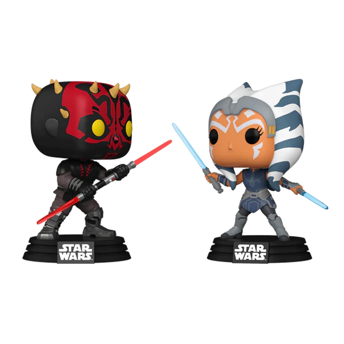 Star Wars - Darth Maul vs. Ahsoka Funko Pop! 2-Pack Vinyl Figure