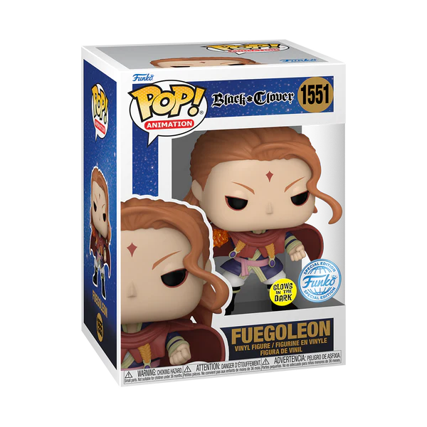 Black Clover - Fuegoleon Glow Funko Pop!