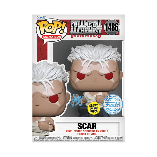 Fullmetal Alchemist: Brotherhood - Scar Glow Funko Pop!