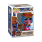 The Muppet Christmas Carol - Charles Dickens with Rizzo (Flocked) Funko Pop!