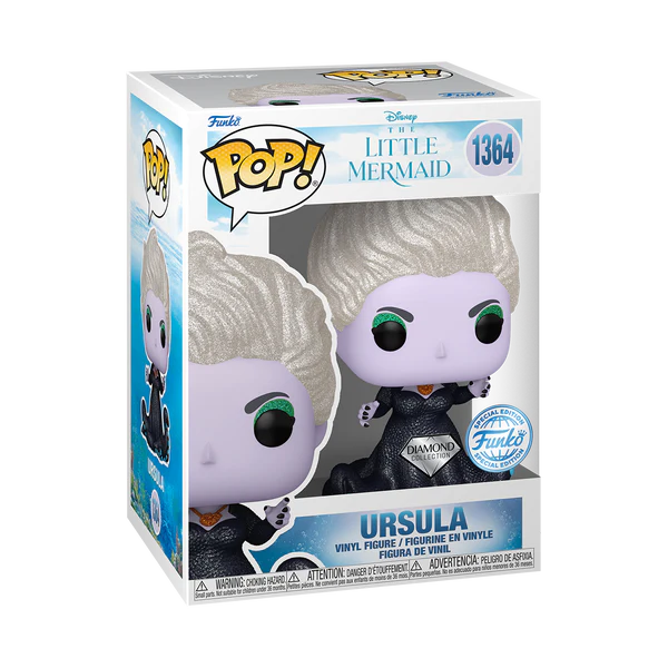 The Little Mermaid (2023) - Ursula Diamond Glitter Funko Pop!