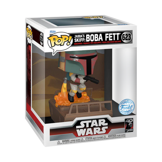 Star Wars: Return of The Jedi - Boba Fett Build-A-Scene Funko Pop! Deluxe