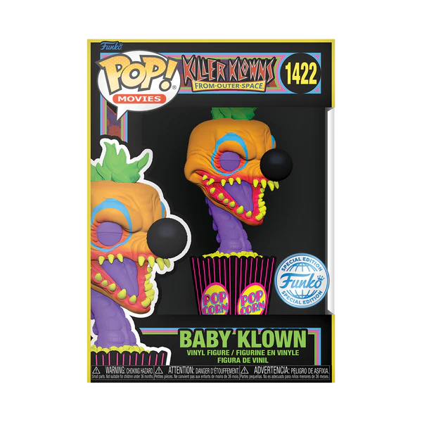 Killer Klowns From Outer Space - Baby Klown Blacklight Funko Pop!