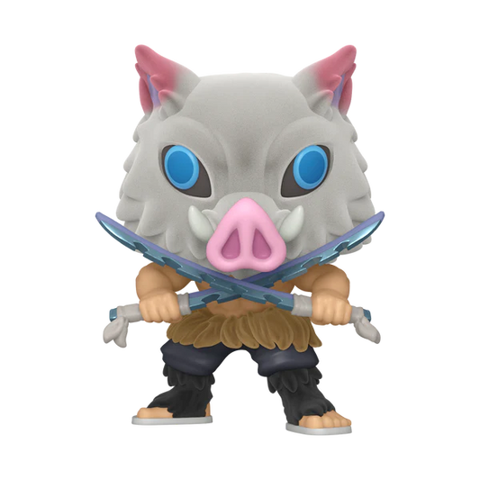 Demon Slayer - Inosuke Hashibira Flocked #870 Funko Pop!