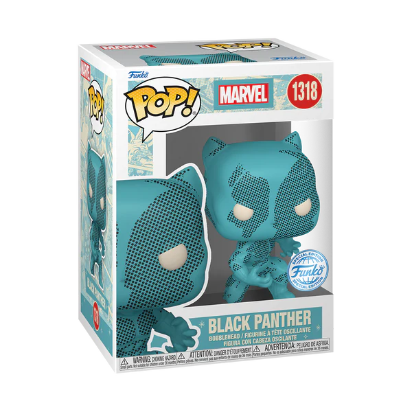 Marvel Comics: D100 - Black Panther Retro Reimagined Funko Pop!