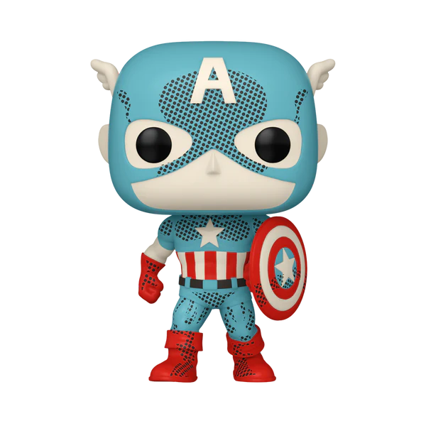 Marvel Comics: D100 - Captain America Retro Reimagined Funko Pop!