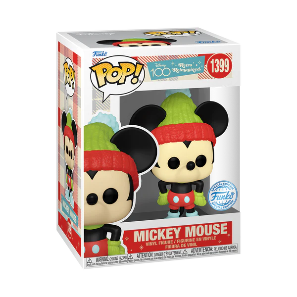 Disney: D100 - Mickey Retro Reimagined Funko Pop!