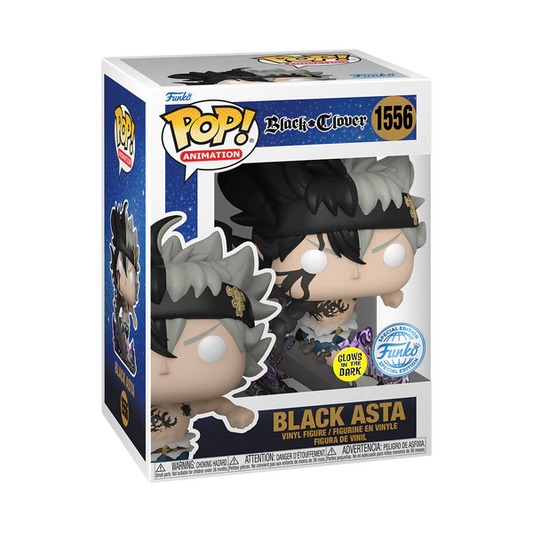 Black Clover - Black Asta Glow Funko Pop!
