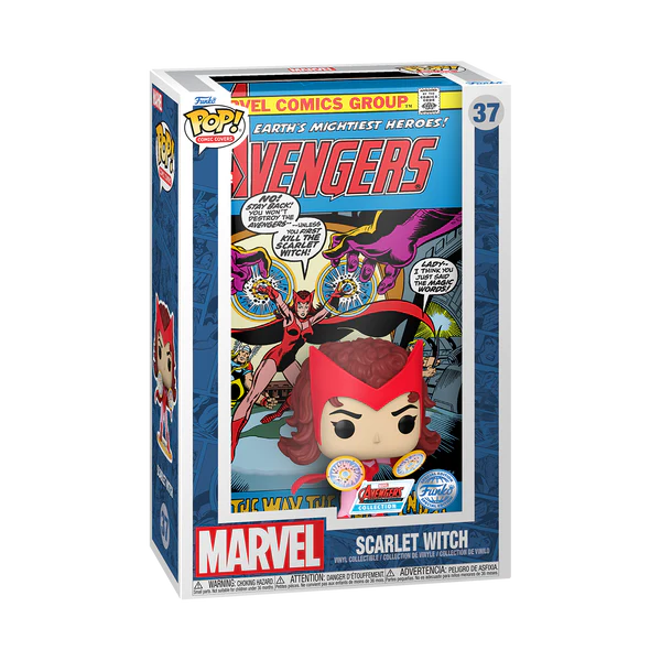 Marvel - Scarlet Witch The Avengers #104 Funko Pop! Comic Cover