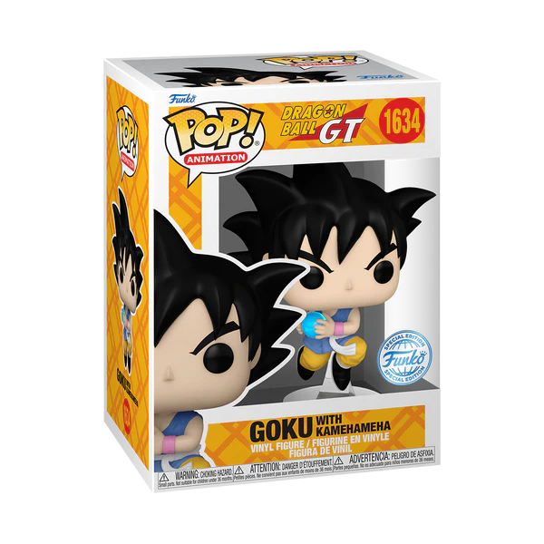 Dragon Ball GT - Goku With Kamehameha Funko Pop!