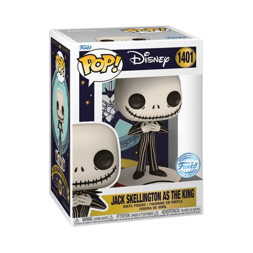 The Nightmare Before Christmas - Jack As The King (Tarot) Funko Pop!