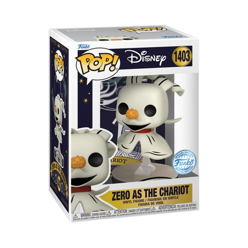 The Nightmare Before Christmas - Zero As The Chariot (Tarot) Funko Pop!