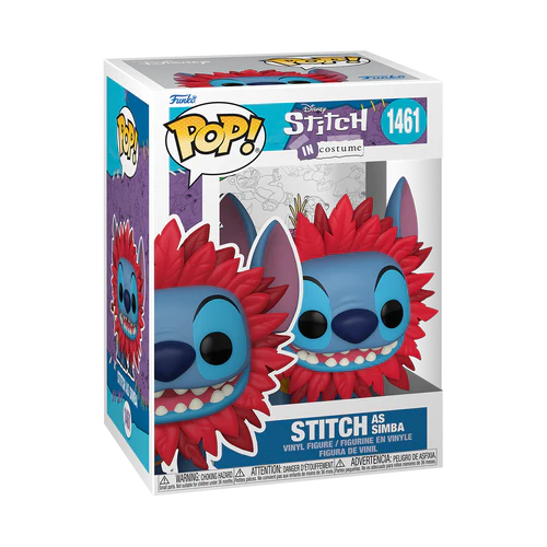 Stitch In Costume - Stitch As Simba Funko Pop!