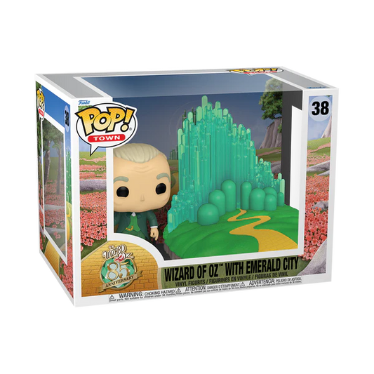 The Wizard Of Oz - Wizard Of Oz with Emerald City Funko Pop! Town