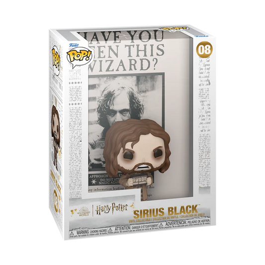 Harry Potter And The Prisoner Of Azkaban - Sirius Black Wanted Poster Funko Pop! Cover