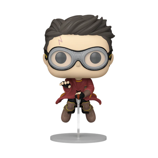 Harry Potter And The Prisoner Of Azkaban - Harry with Broom (Quidditch) Funko Pop!