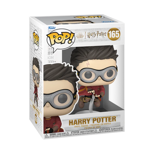 Harry Potter And The Prisoner Of Azkaban - Harry with Broom (Quidditch) Funko Pop!