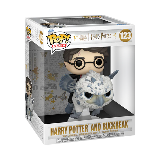Harry Potter And The Prisoner Of Azkaban - Harry & Buckbeak Funko Pop! Deluxe Ride