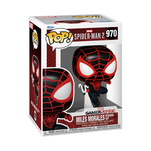 Spider-Man 2 - Miles Morales (Upgraded Suit) Funko Pop!