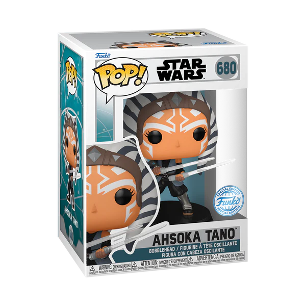 Star Wars: Ahsoka - Ahsoka Tano (Dual Lightsabers) Funko Pop!
