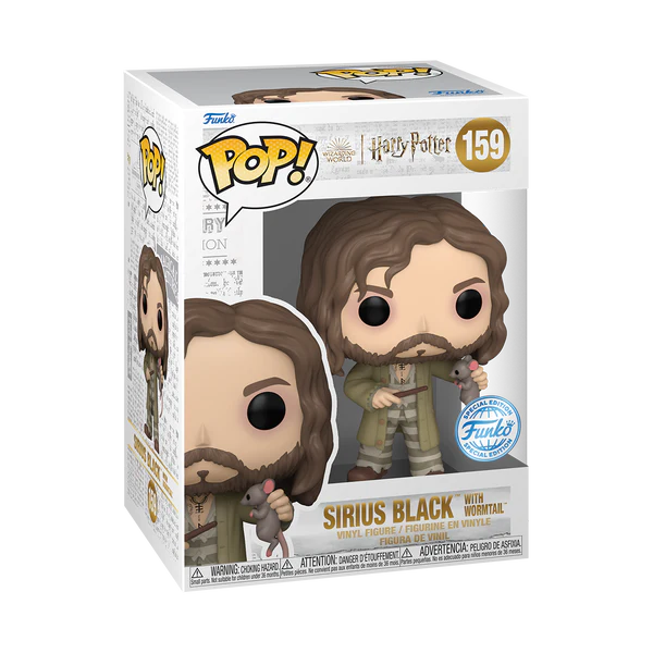 Harry Potter - Sirius Black with Wormtail Funko Pop!
