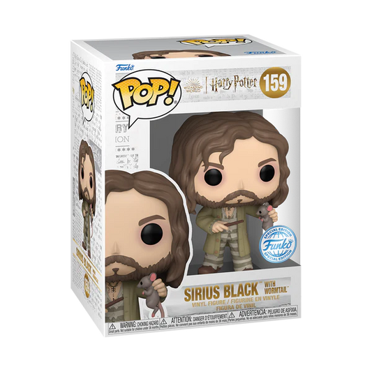 Harry Potter - Sirius Black with Wormtail Funko Pop!