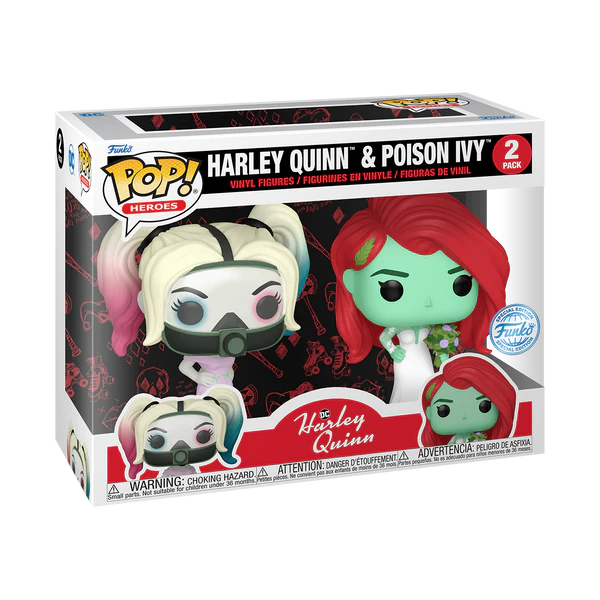 Harley Quinn: Animated - Harley Quinn & Poison Ivy Wedding Funko Pop! 2-Pack