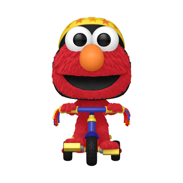 Sesame Street - Elmo On Trike (Flocked) Funko Pop! Ride