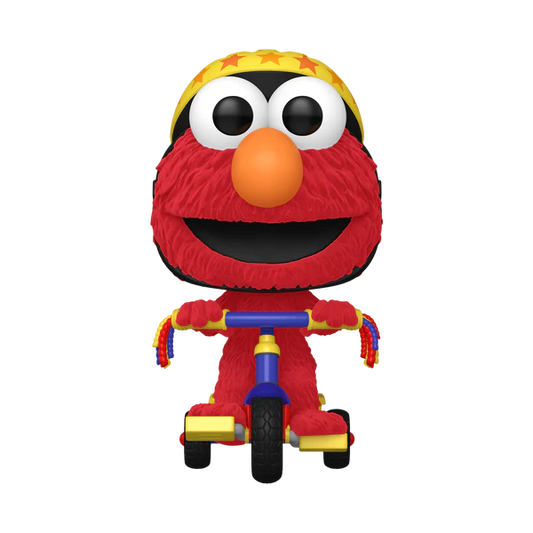 Sesame Street - Elmo On Trike (Flocked) Funko Pop! Ride