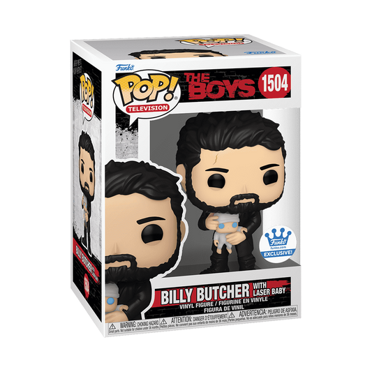 The Boys - Billy Butcher with Laser Baby Funko Pop!