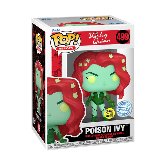 Harley Quinn: Animated - Poison Ivy (Plant Suit) Glow Funko Pop!