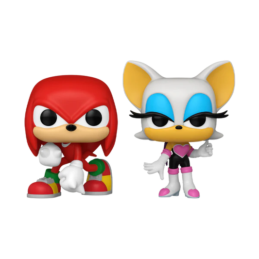 Sonic The Hedgehog - Knuckles and Rouge Funko Pop! 2-Pack