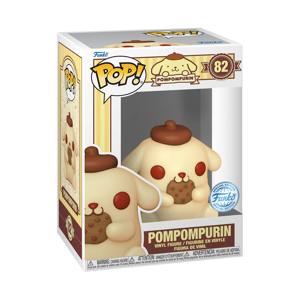 Sanrio - Pompompurin (with cookie) Funko Pop!