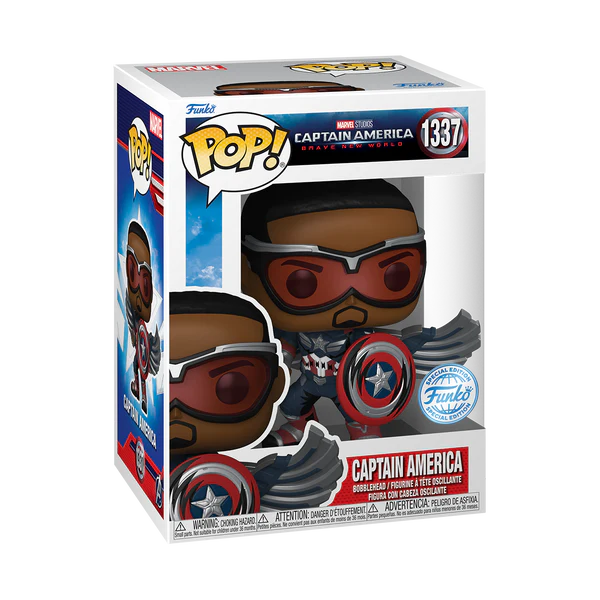 Captain America: Brave New World - Captain America (Deco) Funko Pop!
