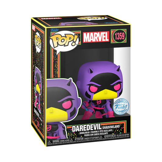 Marvel Comics - Daredevil (Shadowlands) Blacklight Funko Pop!