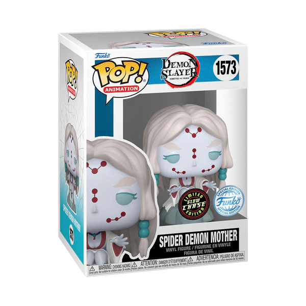 Demon Slayer - Spider Demon Mother Common + Chase Funko Pop! Bundle