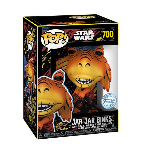 Star Wars: Phantom Menace 25th Anniversary - Jar Jar Binks Retro Funko Pop!