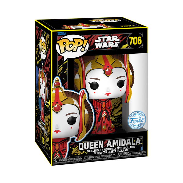 Star Wars: Phantom Menace 25th Anniversary - Queen Amidala Retro Funko Pop!