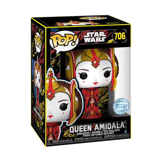 Star Wars: Phantom Menace 25th Anniversary - Queen Amidala Retro Funko Pop!