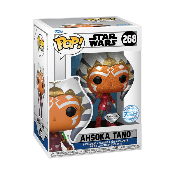 Star Wars: Clone Wars - Ahsoka Tano Diamond Glitter Funko Pop!