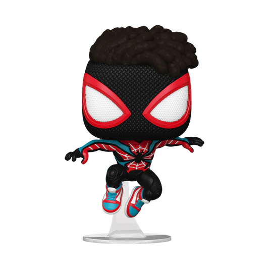 Spiderman 2 - Miles Morales in Evolved Suit Funko Pop!