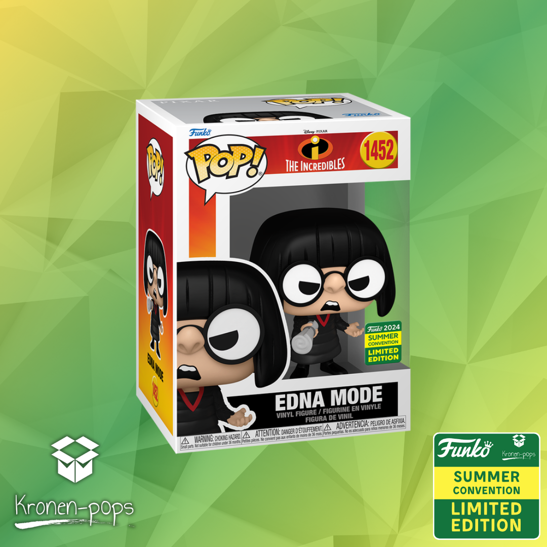 The Incredibles - Edna Mode 2024 Summer Convention Exclusive Funko Pop!