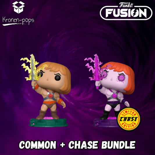 Funko Fusion - He-Man Common + Chase Funko Pop! Bundle