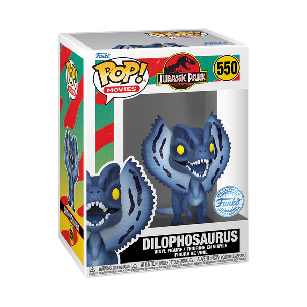 Jurassic Park - Moonlight Dilophosaurus Funko Pop!