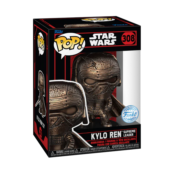 Star Wars: Dark Side - Kylo Ren Supreme Leader (Bronze) Funko Pop!